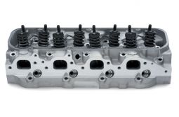 Bowtie Oval-Port Aluminum Cylinder Head Assembly