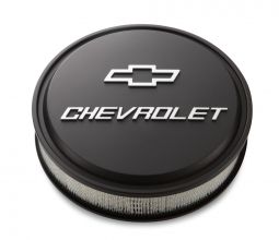 Air Cleaner, Low-Profile Bowtie Chevrolet Design