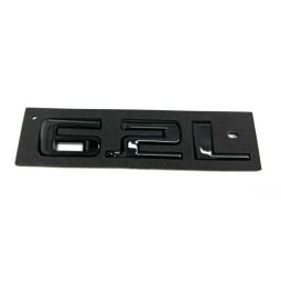 6.2L Hood Name Plate Black MY 2019-2023