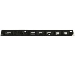 Silverado Tailgate Name Plate Black MY 2019-2023