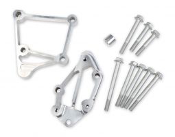 Holley Installation Kit, LS Acc. Drive Brackets, use with MIDDLE belt alignment