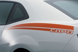 COPO Camaro 2012 Graphics Package Inferno Orange