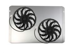 Frostbite Fan/Shroud Pkg - High Performance Series 2x12 fan - fits FB162, FB163, FB164, and FB302 ra