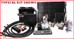 Brothers Trucks A/C System - Under-Dash Vents - Non-Ac Cab - Electronic Controls