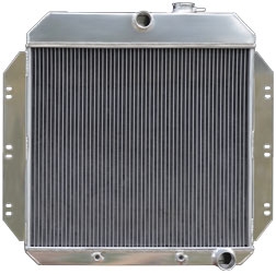 Brothers Trucks Aluminum Radiator - Auto - V8 - 3 Row