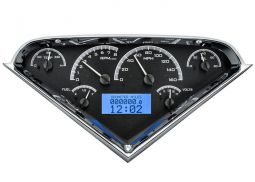 Brothers Trucks Analog/Digital Gauges - Black - Blue