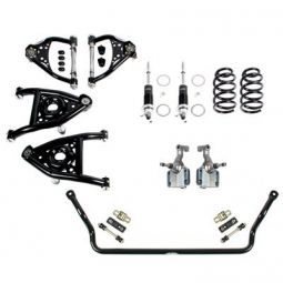 Detroit Speed - Front Speed Kit 2 - Double Adjustable Shocks - Tubular Sway Bar - SBC/LS