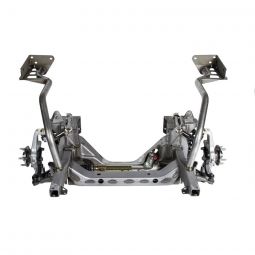 Detroit Speed Bare Front Frame - Double Adjustable Shocks - Powder Coated Control Arms