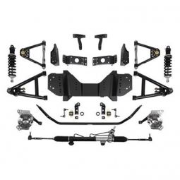 Detroit Speed SpeedMAX Front Suspension System - Double Adjustable Shocks - SBC Brackets