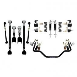 Detroit Speed - Rear Speed Kit 3 - Double Adjustable Shocks - Stock Axle