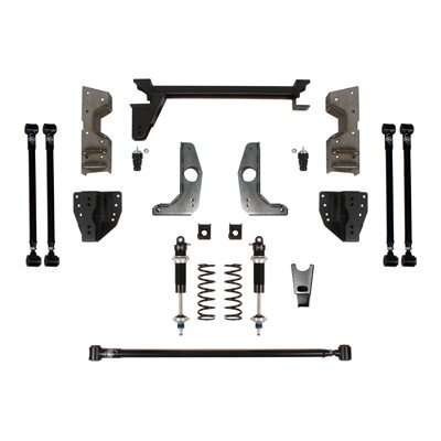 Detroit Speed QuadraLink Rear Suspension Kit - Single Adjustable Shocks ...