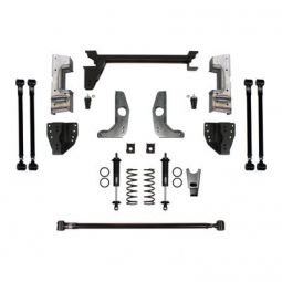 Detroit Speed QuadraLink Rear Suspension Kit - Non-Adjustable Shocks - Weld-In Axle Brackets