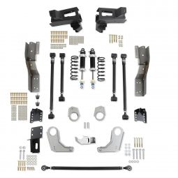 Detroit Speed QUADRALink Rear Suspension Kit - Single Adjustable Shocks - Weld-in Axle Brackets