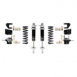 Detroit Speed Rear Coilover Conversion Kit - Double Adjustable Shocks - Stock Axle