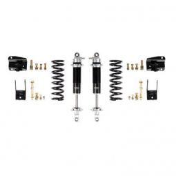 Detroit Speed Rear Coilover Conversion Kit - Single Adjustable Shocks - Moser Axle