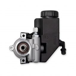 Detroit Speed Aluminum power steering pump with integral reservoir