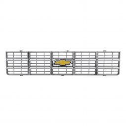 Holley Classic Trucks C/K Chevy Grille - w/ Bowtie - Black