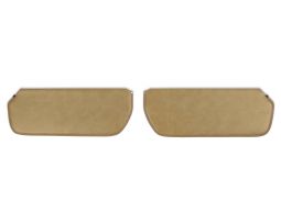 Holley Classic Trucks C/K Foamback Sunvisor Pair - Vinyl - Navy