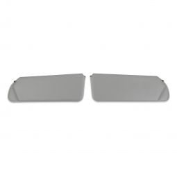 Holley Classic Trucks GMT400 Foamback Sunvisor Pair - Cloth - Tan