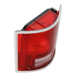 Holley Classic Trucks C/K Tail Lamp Lens & Housing - w/ Chrome Trim - LH