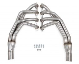 1967-1969 1st Gen GM F-Body LS Swap 2 x 3" Long Tube Headers w/Brushed Finish, For Use with DSE (Det