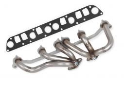 2000-06 Jeep Wrangler TJ L6, 4.0L 1-1/2" Stainless Steel Shorty Header - Natural Finish