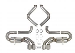 1997-04 C5 Corvette 5.7L 304SS 3" Axle-Back Exhaust System with Mufflers