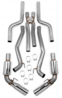 2010-2013 Camaro SS 6.2L- V8 304SS 3" Header-Back Full exhaust (Race Only) kit + X-Pipe (with muffle