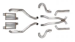 1964-67 GM A-BODY EXHAUST SYSTEM, 3 IN, 304SS