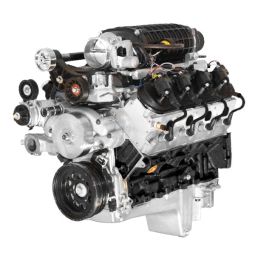 BluePrint Engines 427 c.i. GM LS style proseries dressed supercharged engine with efi